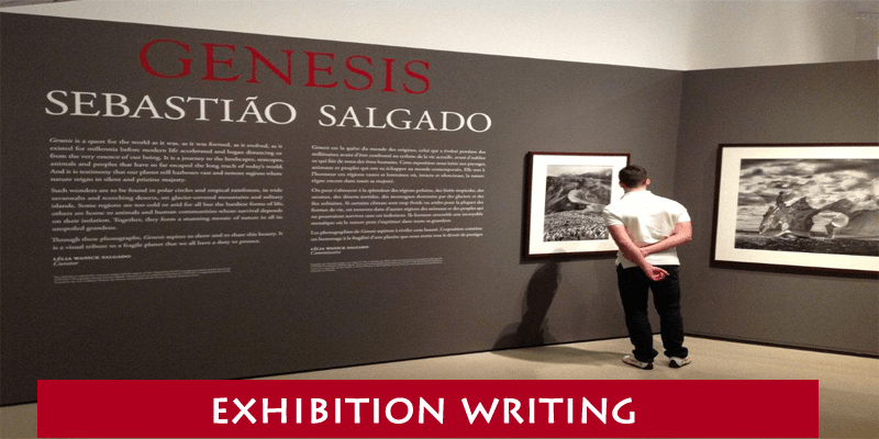 Exhibition Writing Services